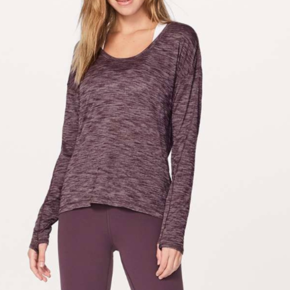 Lululemon Meant To Move Long Sleeve Top